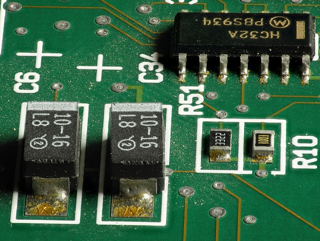 électronique circuit imprimé