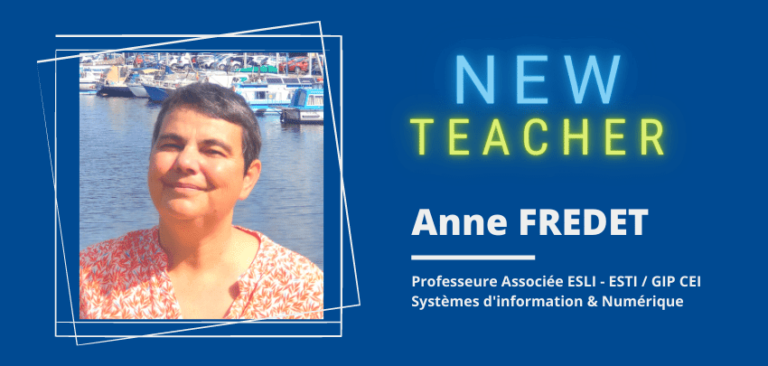 Nouvelle enseignante Anne FREDET